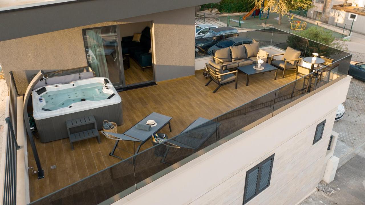 Luxury Apartment Vista Del Sole Sibenik Bagian luar foto